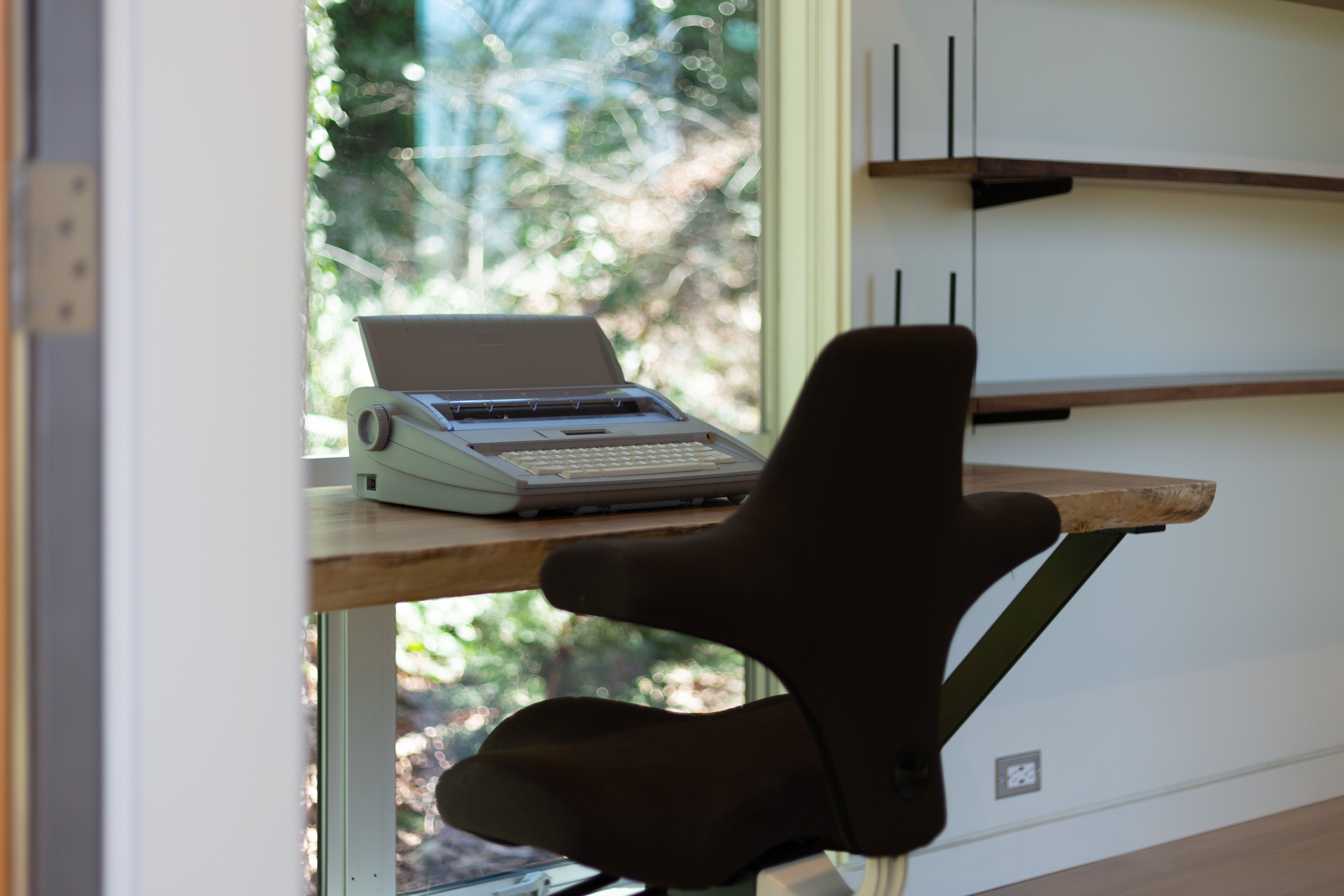 Artsy desk+chair shot