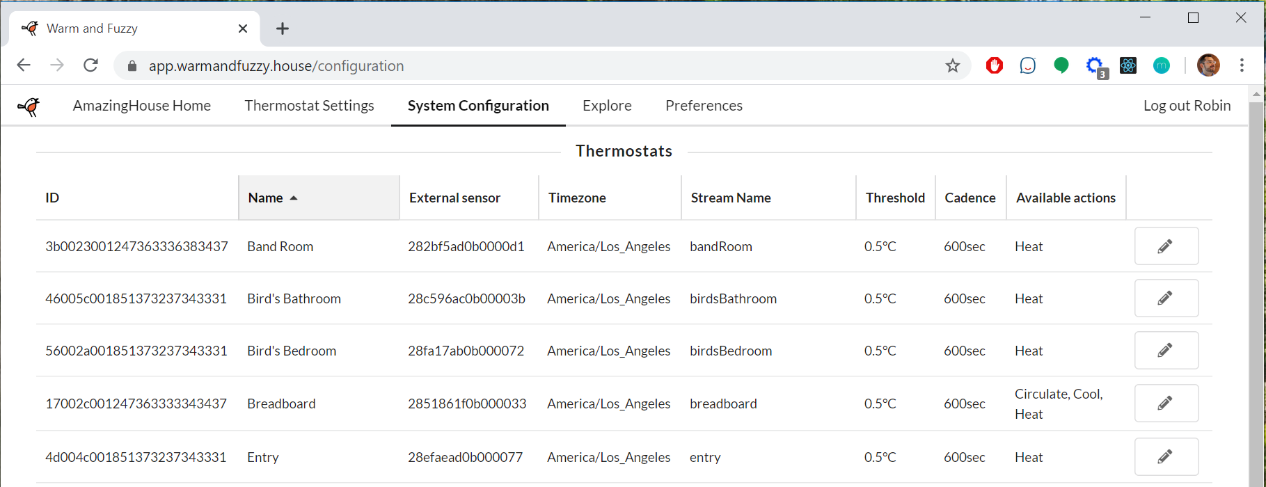 One-time configuration magic